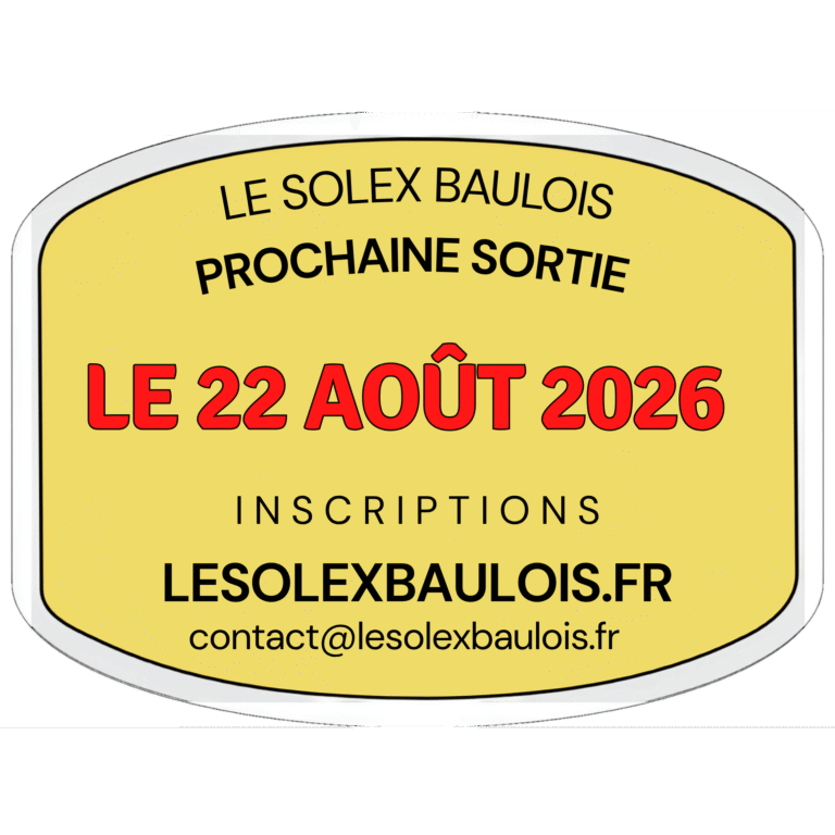 Le Solex Baulois prochaine sortie Solex