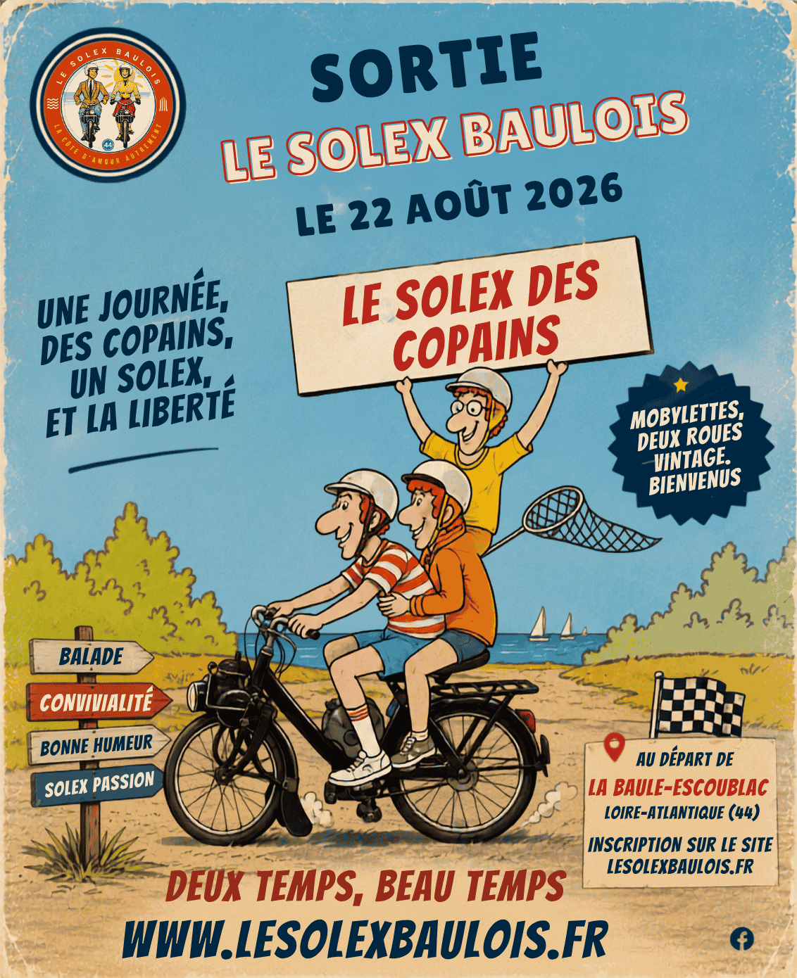 les copains le solex baulois