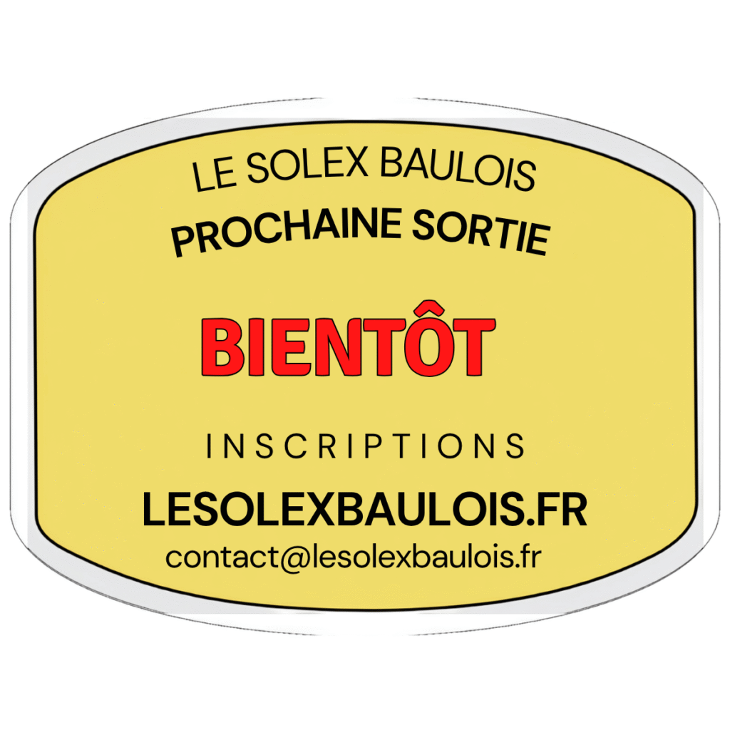 Le Solex Baulois prochaine sortie Solex